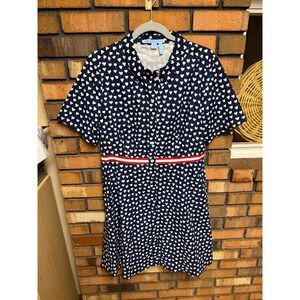 Draper James Heart Print Dress